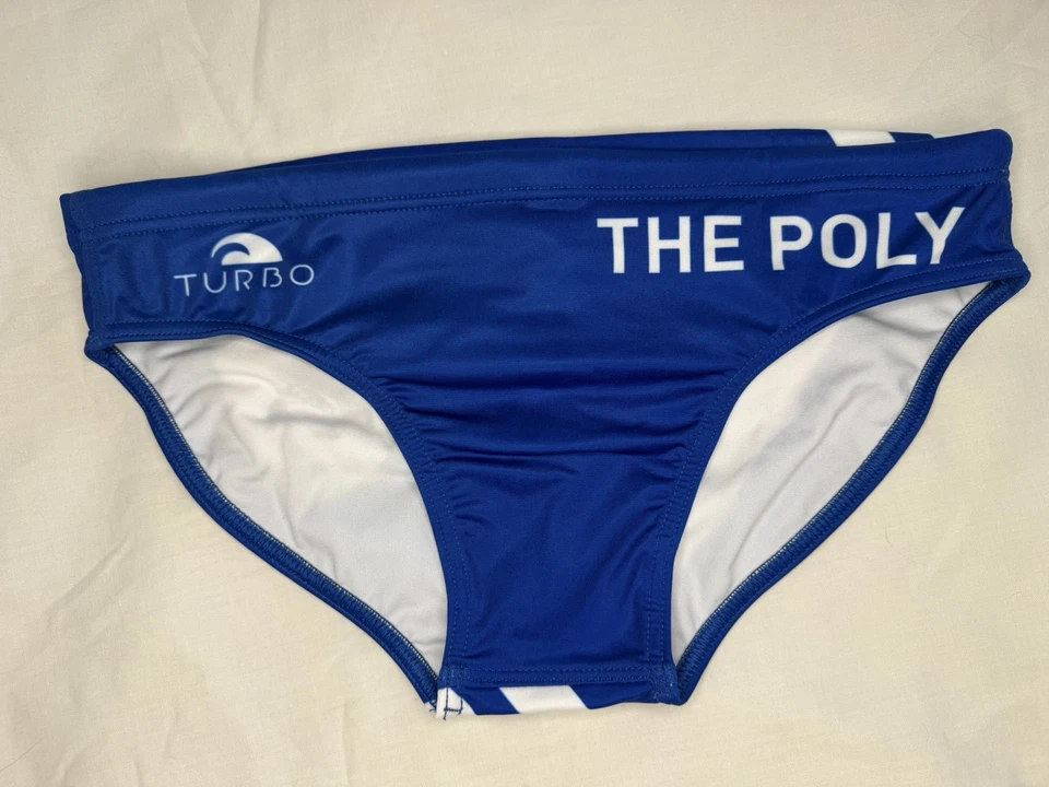 Mens Turbo Water Polo Speedo MD / 32 London Polytechnic Club Swim Brief - Image 3 of 4