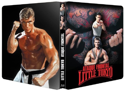 Little Tokyo Ataque Frontal BD 1991 Showdown in Little Tokyo Caja Metalica Nueva - Picture 4 of 6