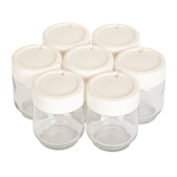 Pots de yaourt par 7 Moulinex pour remplacer vos accessoires a14a03 perdus