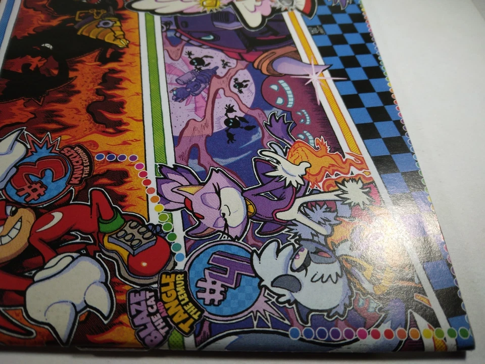 💫💥 SONIC THE HEDGEHOG #1 5 周年纪念 1:50 RI VARIANT C JONATHAN 灰色 IDW — 第 3/4 张图片