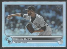 2022 Topps #167 Daniel Bard Rainbow Foil