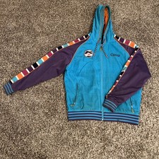 Vintage Coogi Australia Authentic Vibrant Hooded Jacket Size XL