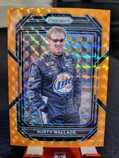 2023 Panini Prizm Racing NASCAR Rusty Wallace #4 - Reactive Orange
