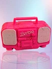 Vintage 1991 Rappin Rockin Barbie Doll Boombox Radio #3248 Hot Pink lol Omg