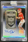 2024 Panini Eminence Patrick Mahomes 2021 NFL Shield Auto Metal Bar Silver #/8