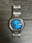 Seiko 5 Actus Automatic 21 Jewels 7019 Mens Blue Dial Vintage Watch Japan