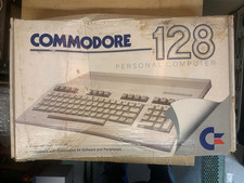 COMMODORE 128 VINTAGE PERSONAL COMPUTER W/Pow...