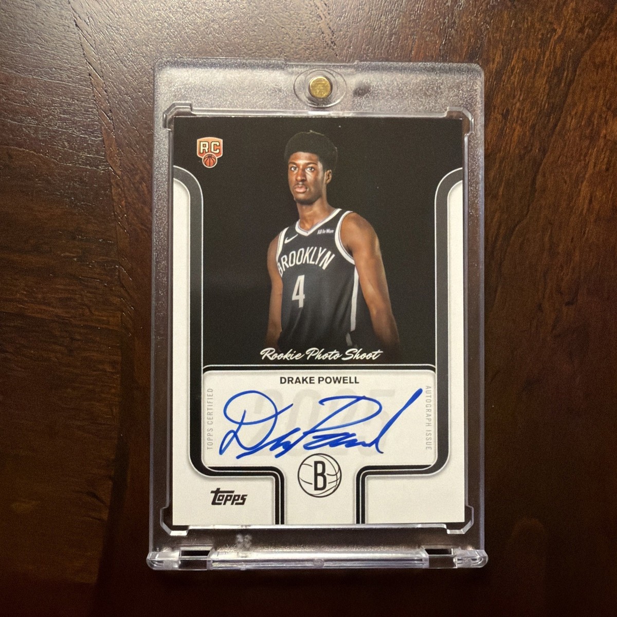 2025-26 Topps - Rookie Photo Shoot Autographs Drake Powell #RP-DP 