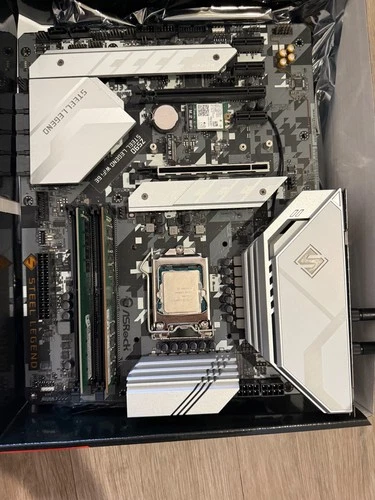 Intel i7-11700 + AsRock z590 MOBO+ 32gb or RAM + Corsair Water Cooler bundle