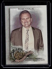 2022 Topps Allen & Ginter Silver Foil Portrait Hot Box Drew Rosenhaus Sports