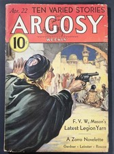 Argosy Weekly Apr 22 1933 Vol. 237 #6  Erle Stanley Gardner,  Paul Stahr Cover