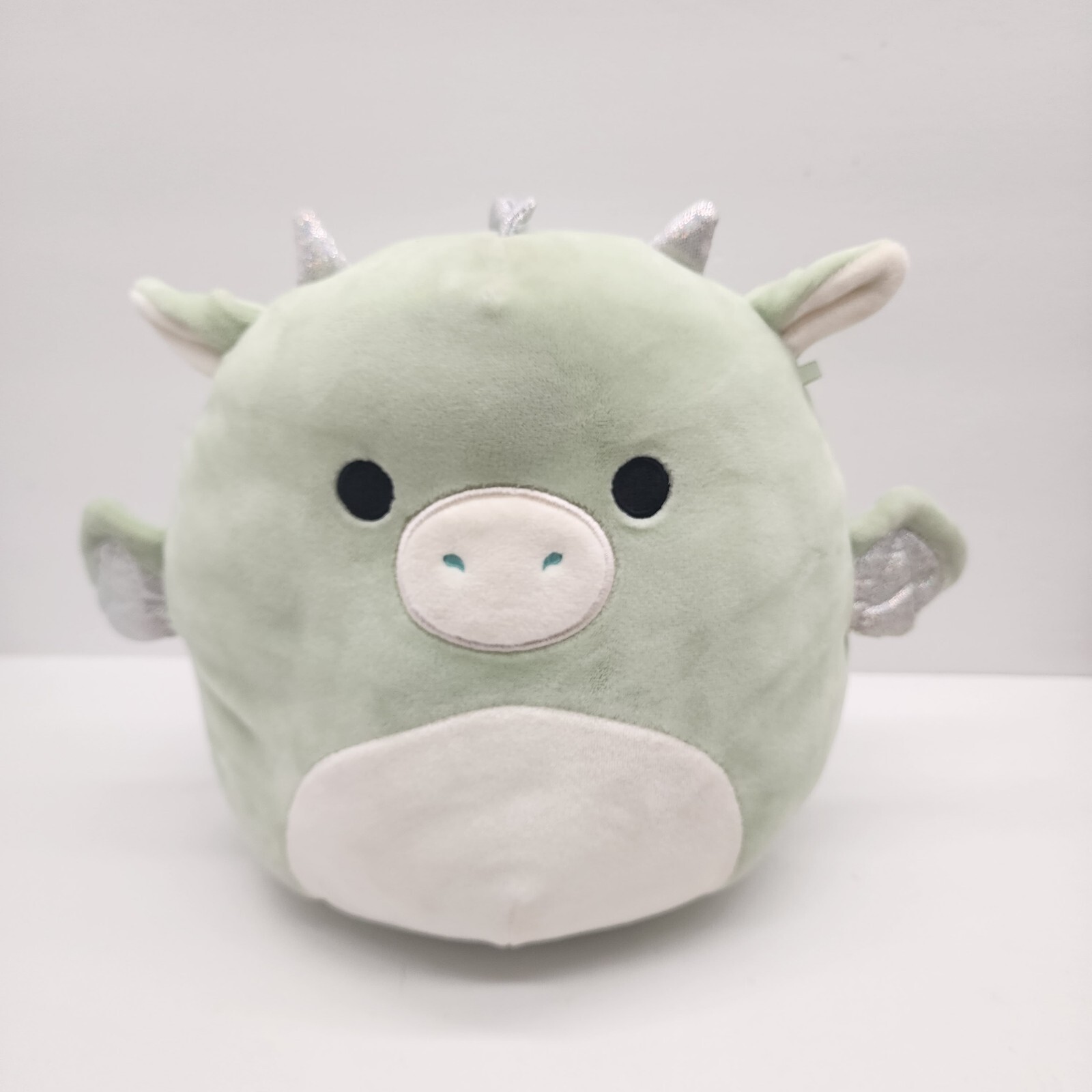 Squishmallow Drew the Dragon 8 inch Plush Toy Stuffed Animal - Mint Green
