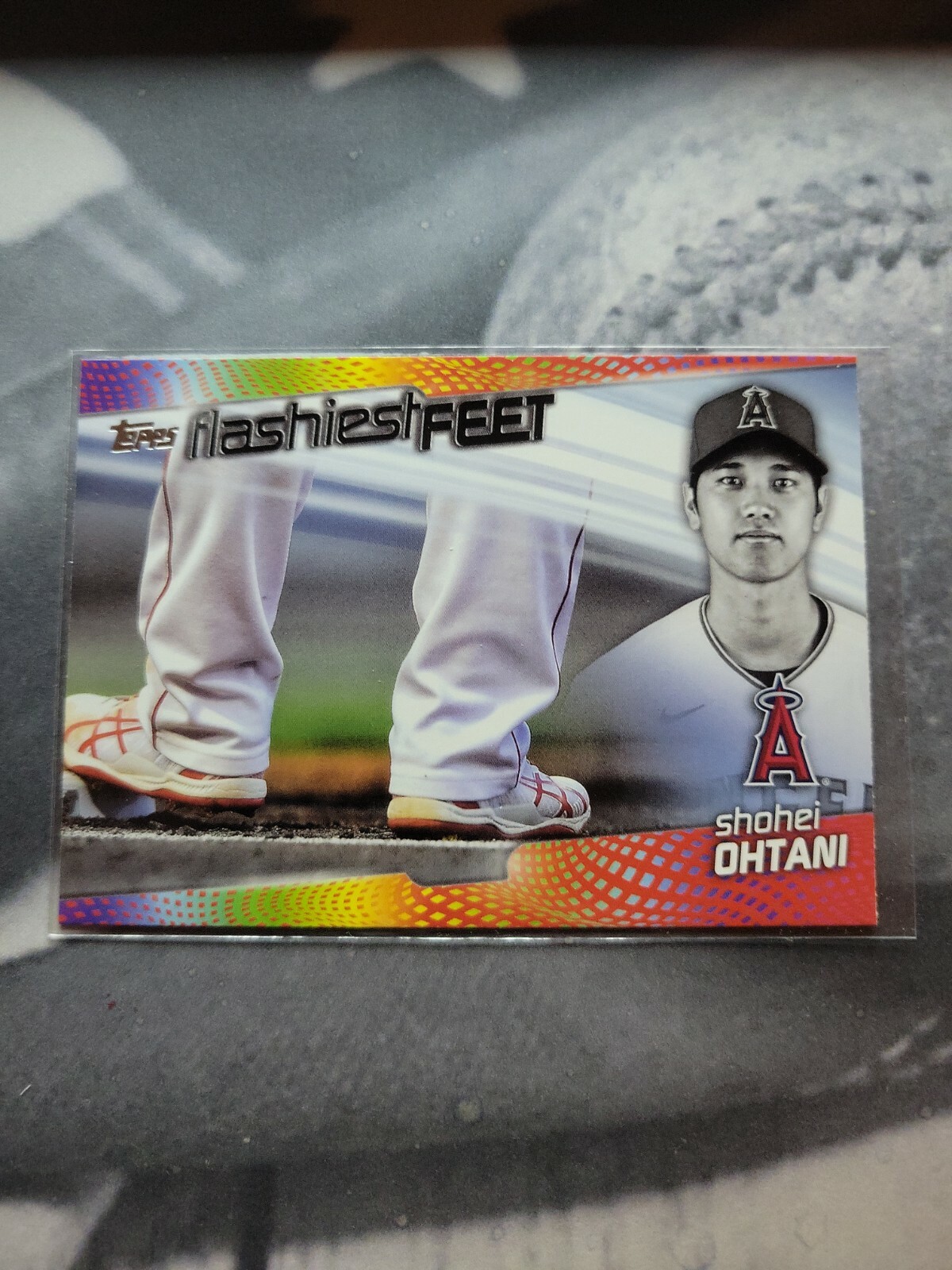 2022 Topps Series 1 FLASHIEST FEET - SHOHEI OHTANI Angels #FF-14