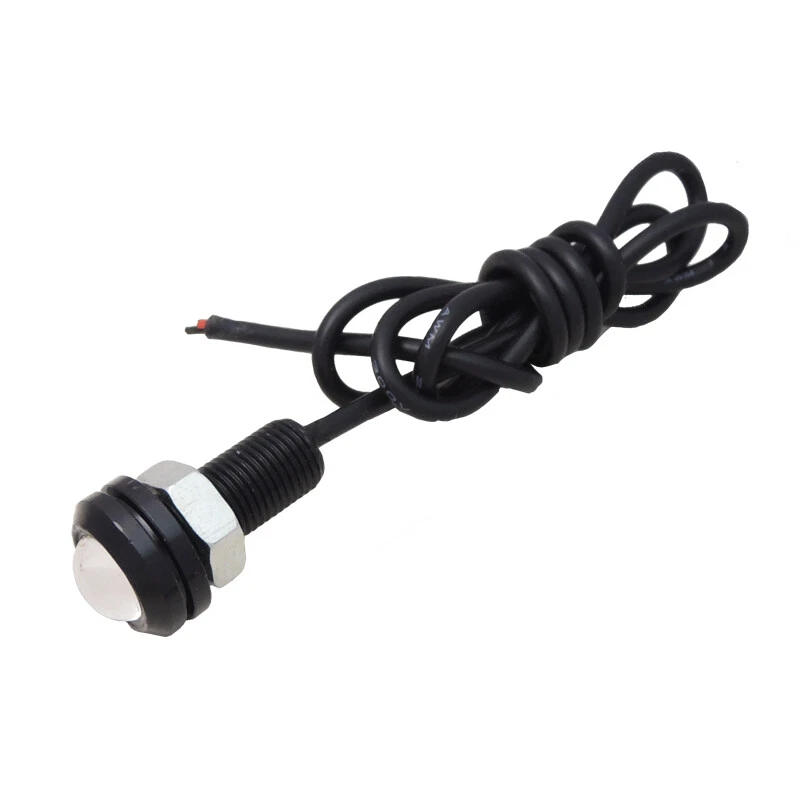 4PCS Ice Blue LED Car Motorcycle Sidemarker DRL Parking Underbody Grille Lights - Image 3 of 4