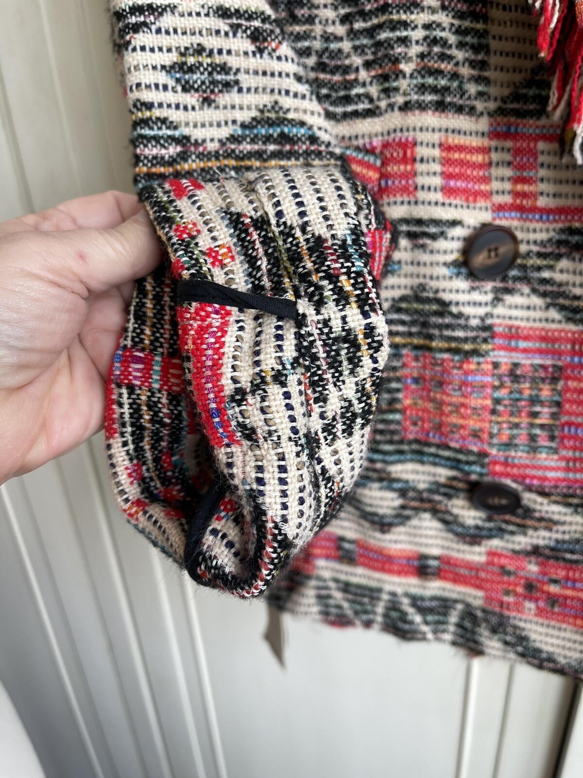 Zara Basic Outerwear Jacket Double Long Sleeve Fr… - image 13