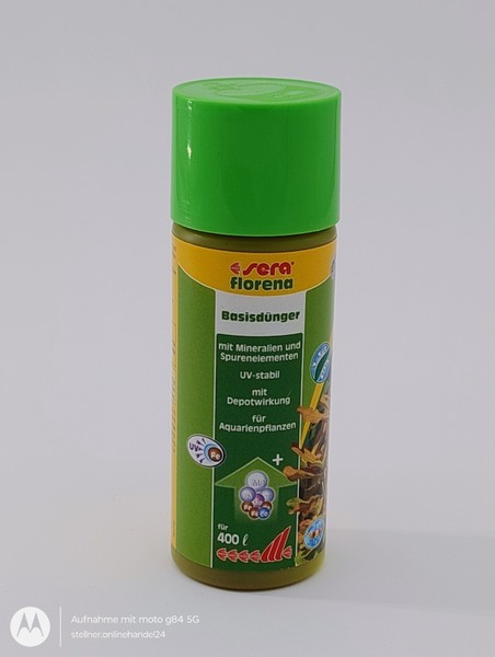 Sera Florena BasisdüNger 100Ml - FlüSsiger DüNger FüR PräChtige Wasserpflanzen-image