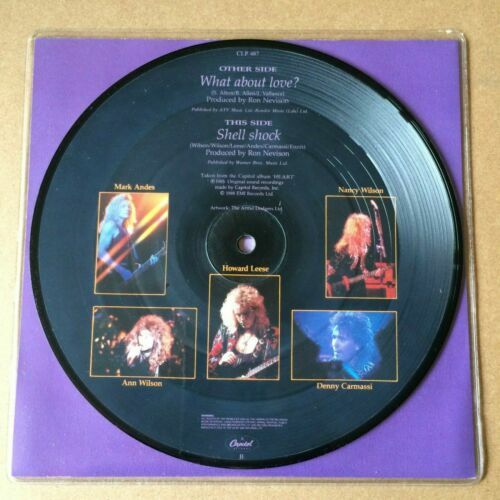 ハート　Stranded　限定盤 UK盤 ピクチャーディスク仕様 12” Heart Stranded 12