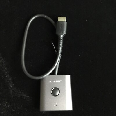 JSAUX HDMI 2.0 Switcher 2 x 1/1 x 2 Aluminum Bi-Directional UHD 3D Splitter