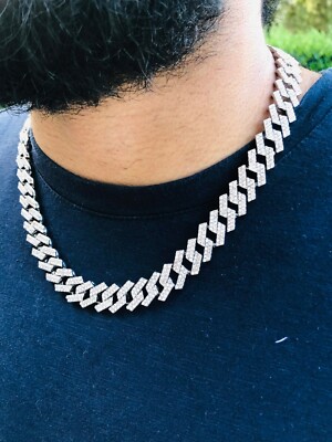 Iced Miami Cuban Link Choker necklace 2 