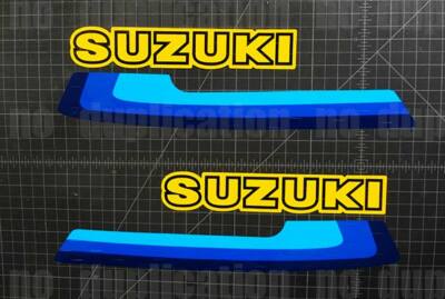 1980 80' Suzuki RM125 250 400 tank 4pc graficos decals stickers graphic