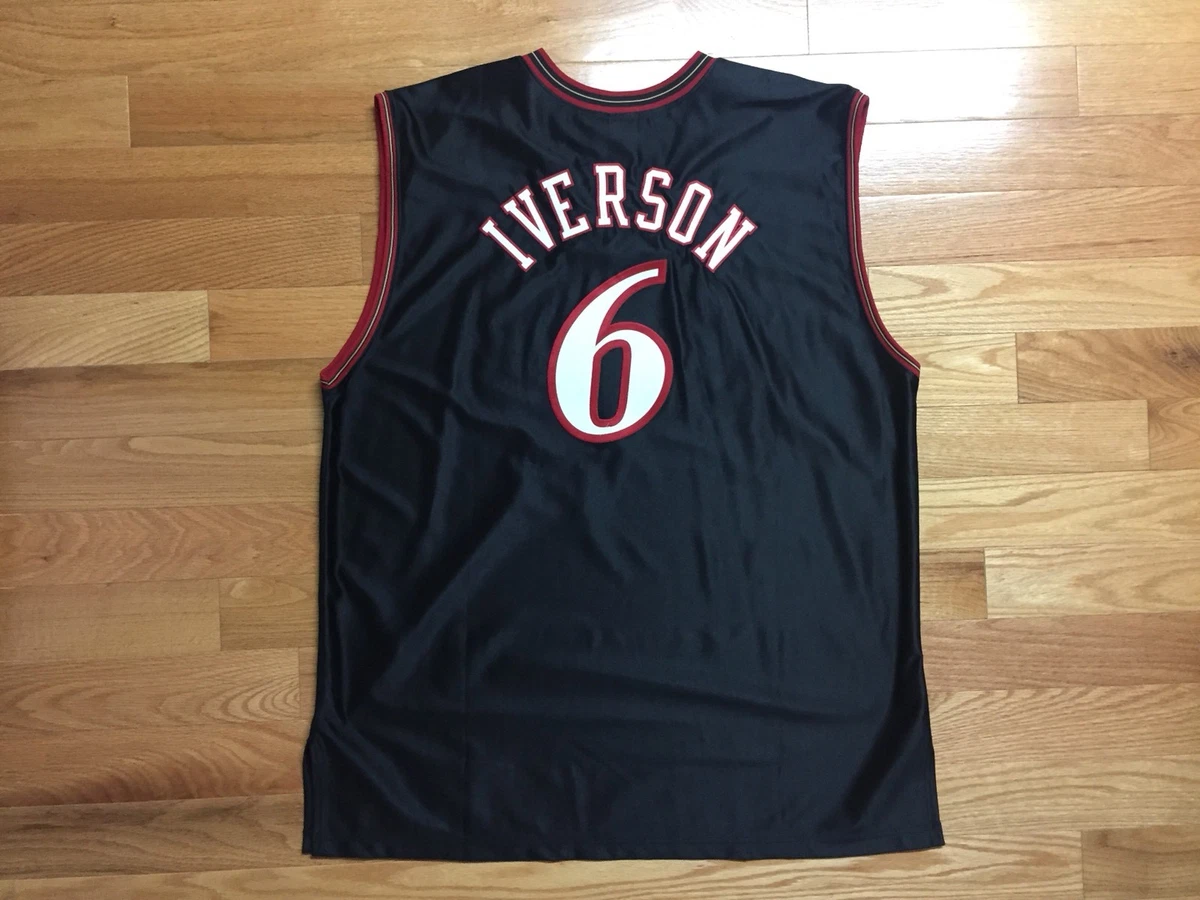 Lot Detail - 2002 Allen Iverson Number 6 NBA All-Star Game-Used Eastern  Conference Jersey (Dr. J Tribute • Julius Erving III LOA)