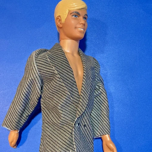 Ken Doll Clothes: Gray Suit Dress Jacket ~ Genuine Mattel ~ Ships Fast 🔵 Vintag