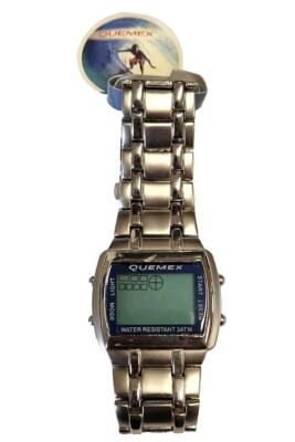 Stainless Steel Back Water Resistant Quemex Watch