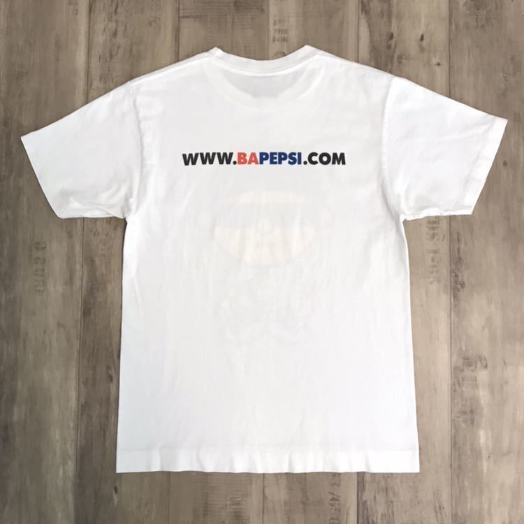 A BATHING APE / pepsi/ペプシ/Tシャツ/--/コットン/WHT 2001 BAPE × pepsi NIGO T-shirt aoyama harajuku limited A Bathing