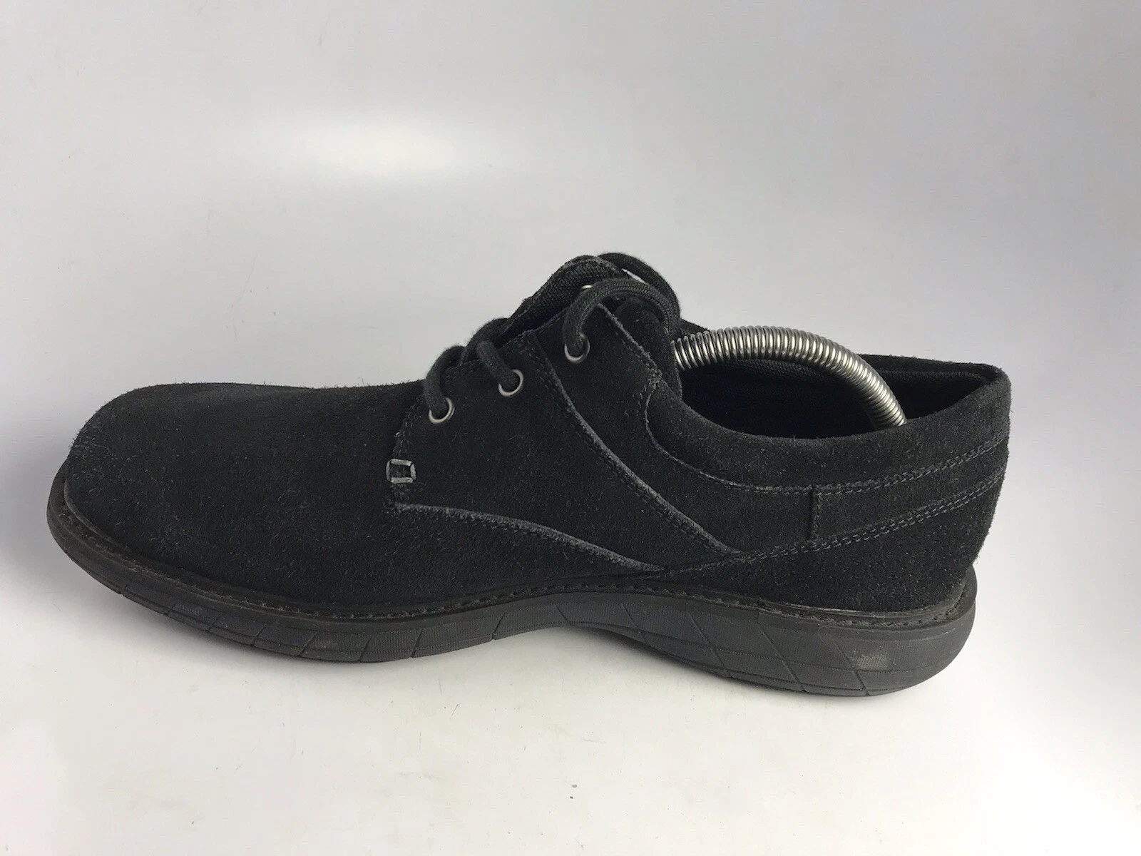 merrell world vue lace up suede shoes