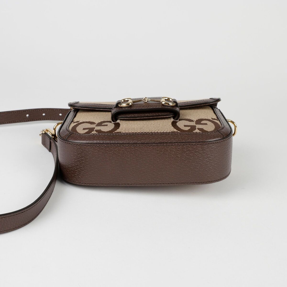 【送料込み】SALE!!Gucciグッチ♪795218 Gucci Jumbo GG Horsebit 1955 Mini Shoulder and Crossbody Bag