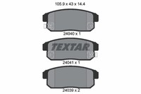 BremsbelÄGe Suzuki T. Ignis 1.3-1.5 00-