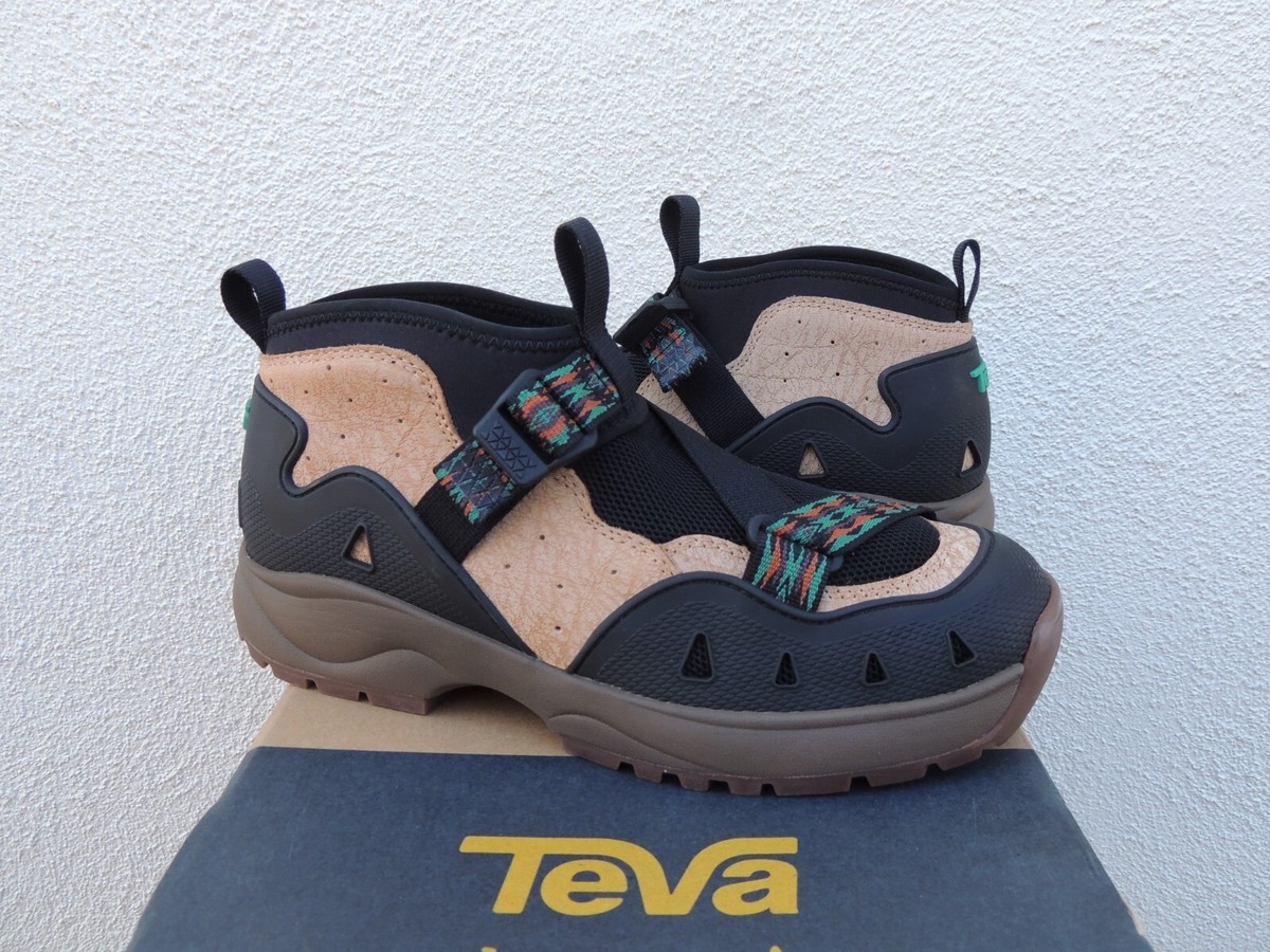 Teva Mens Size 11 Revive \'94 Black Tan Mid Hiking Boots Shoes Teva Mens Size 9 Revive  main image 2