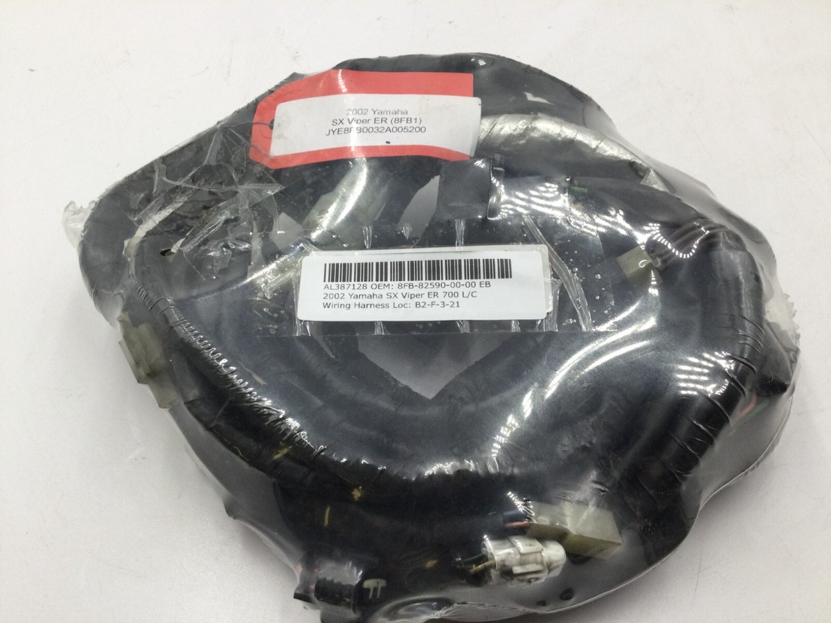 のん Yamaha SX Viper 700 ER 2002-2003 OEM Main Wire Harness Loom 8FB