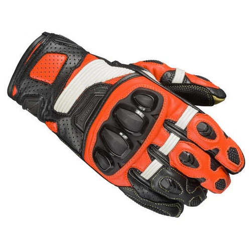 Red/White Cortech Sector Pro ST Gloves - LRG