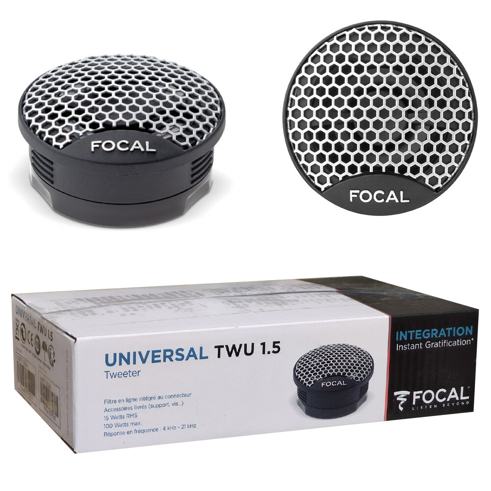 Focal TWU 1.5 - Coppia Di Tweeter Per Altoparlanti - Foto 4