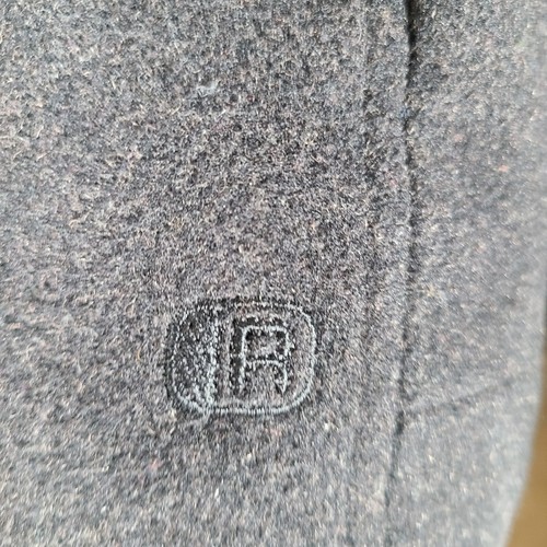Kenneth Cole Reaction Men’s Black Wool Blend Coat Full Zip Pockets Size Large - Picture 6 of 14
