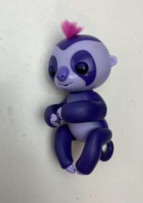 WowWee Fingerlings Purple Sloth Interactive Pet COMBINED SHIP $1 PER MULT