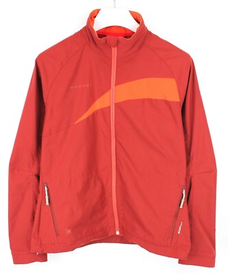 MAMMUT Softech Jacke Damen L (LARGE) Reißverschluss Ungefüttert Rot