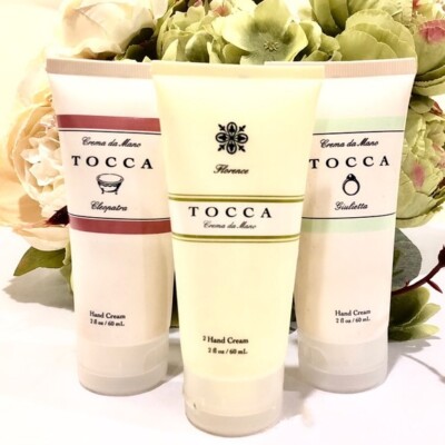 Tocca Crema da Mano Hand Cream NIC $24 2 fl oz. Stella Giulietta Florence Set 3