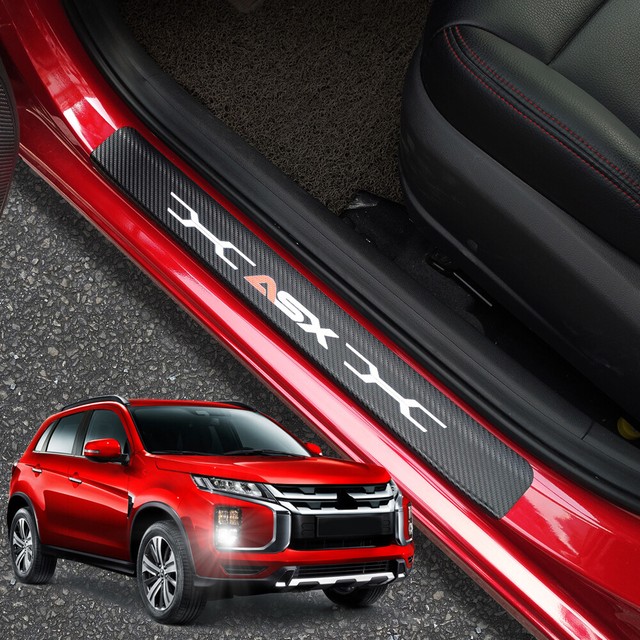 For Mitsubishi ASX Accessories Car Door Sill Scuff Plate Protectors Sticker 2020 eBay
