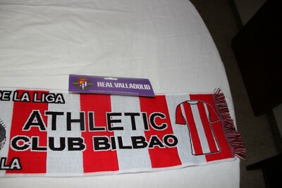 Bufanda DE FUTBOL DEL EQUIPO REAL VALLADOLID MATCH DE PARTIDO