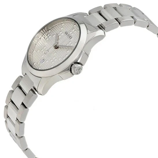Reloj Gucci G-Timeless YA126551 de acero inoxidable para mujer - Precio de venta $790 Foto 3 de 4
