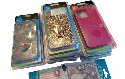 Lot Of 20 Cell Phone Cases Assorted Sizes And Designs, Perfect for RESALE