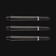  MEDIUM WINMAU CARBON FIBER DART SHAFTS  46mm