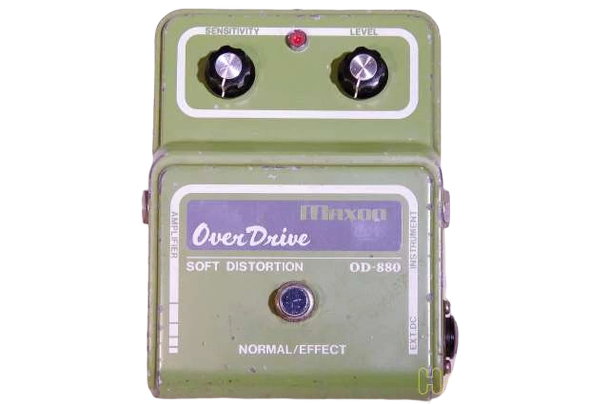 MAXON OD-880 Overdrive 741TC×3 rare vintage Guitar Effect Pedal | eBay