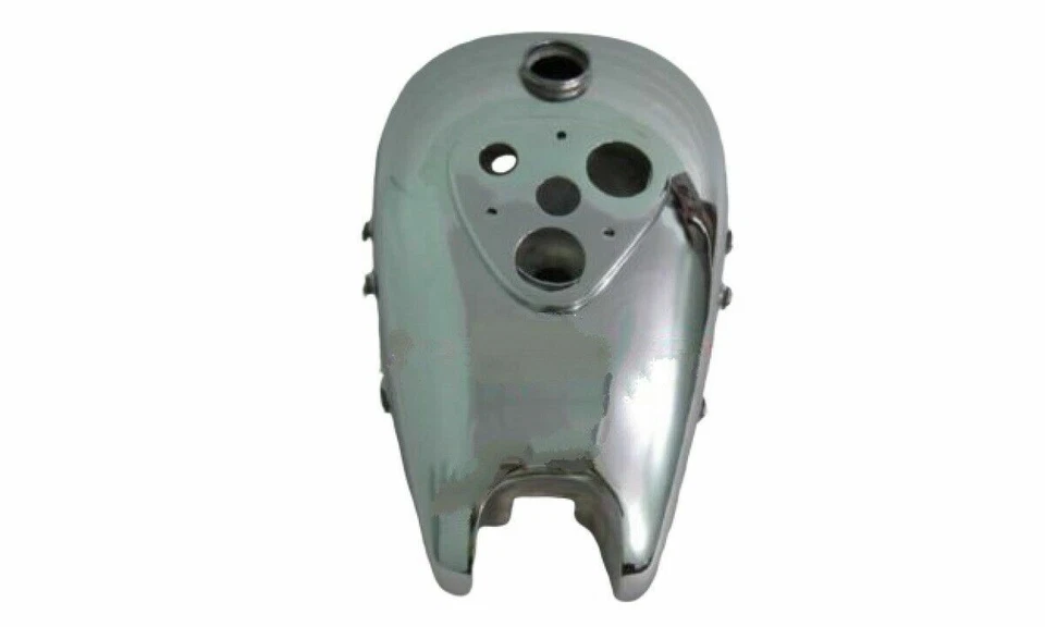 BSA Q8 EMPIRE STAR 1936 MODELO VINTAGE CROMO GASOLINA COMBUSTIBLE TANQUE GASOLINA Foto 2 de 4