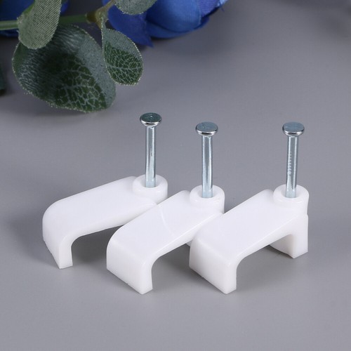 100 Pcs Power Cord Buckle Cable Holder Clips Organizer Mini Winder - Afbeelding 11 van 11