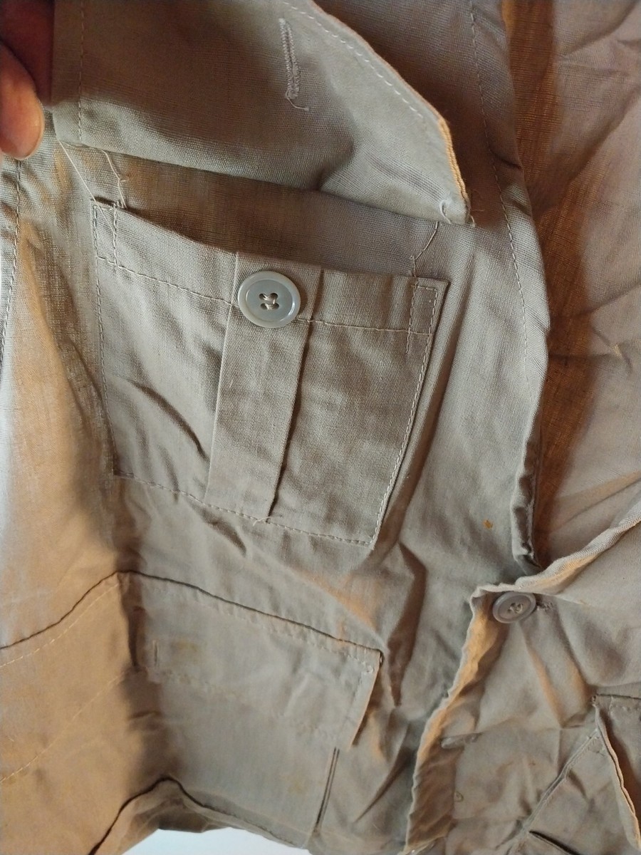 Gilet De Pêche Vintage Années 1970 - Taille XL - 100% Coton Kaki - Unisexe