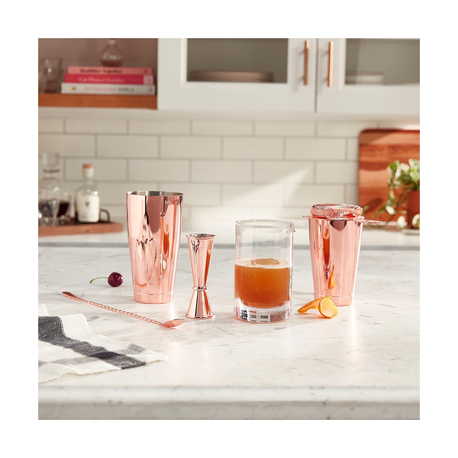 Barfly Essential Deluxe Mixing Cocktail Kit, Copper, M37131CP eBay