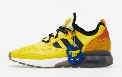 Size 8.5 - Ninja x adidas ZX 2K Boost Time In - Yellow Legacy Gold